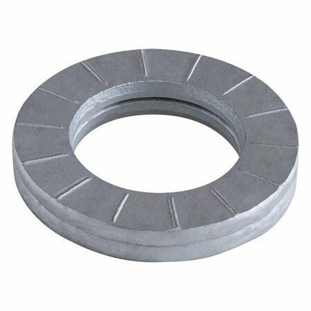 HERITAGE Wedge Lock Washer, Low Carbon Steel, Zinc Flake Finish DL-M30-1250